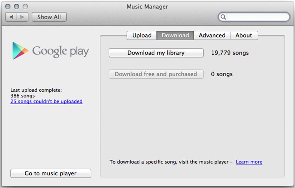 Music Manager Google For Mac